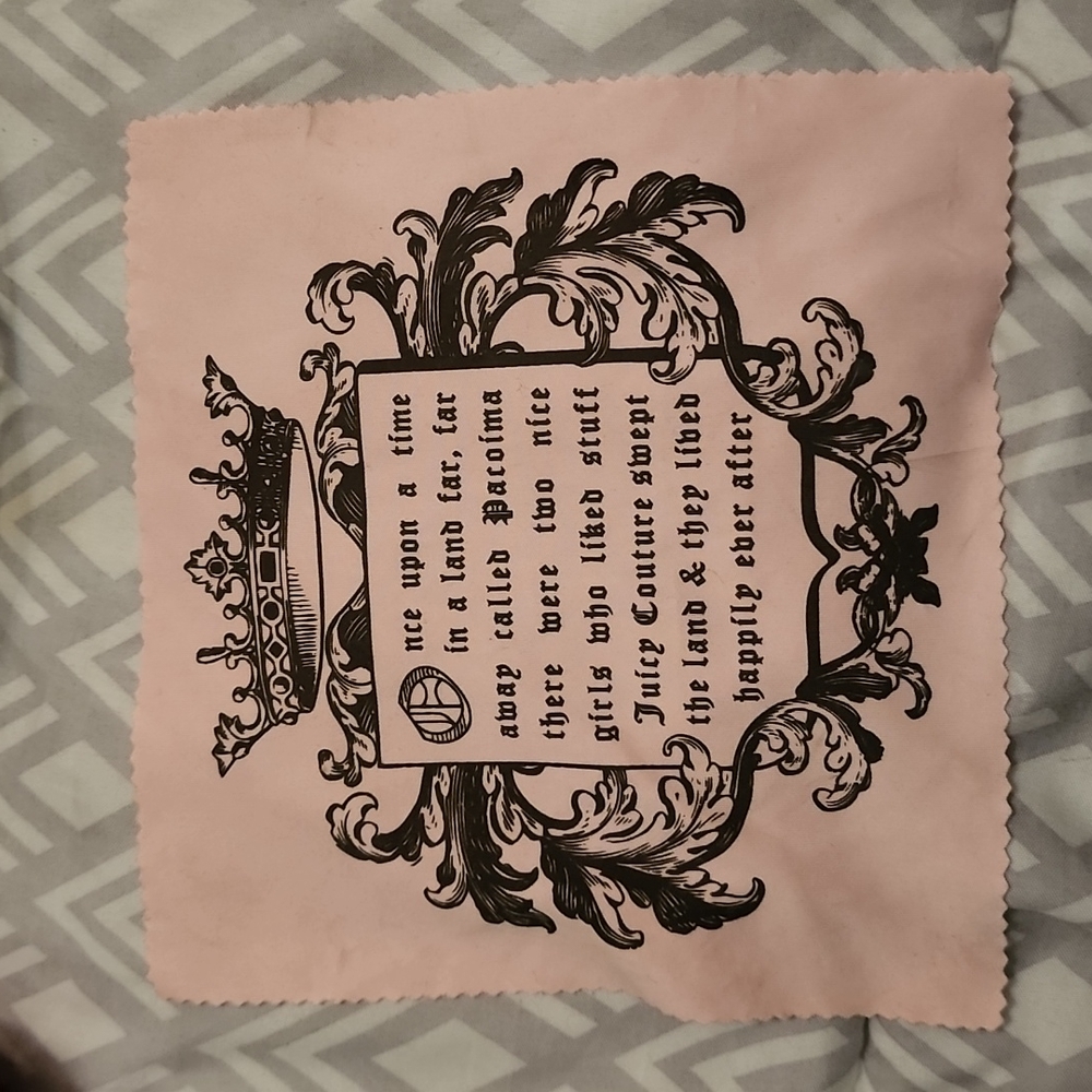 Juicy Couture Glasses plus case and cloth